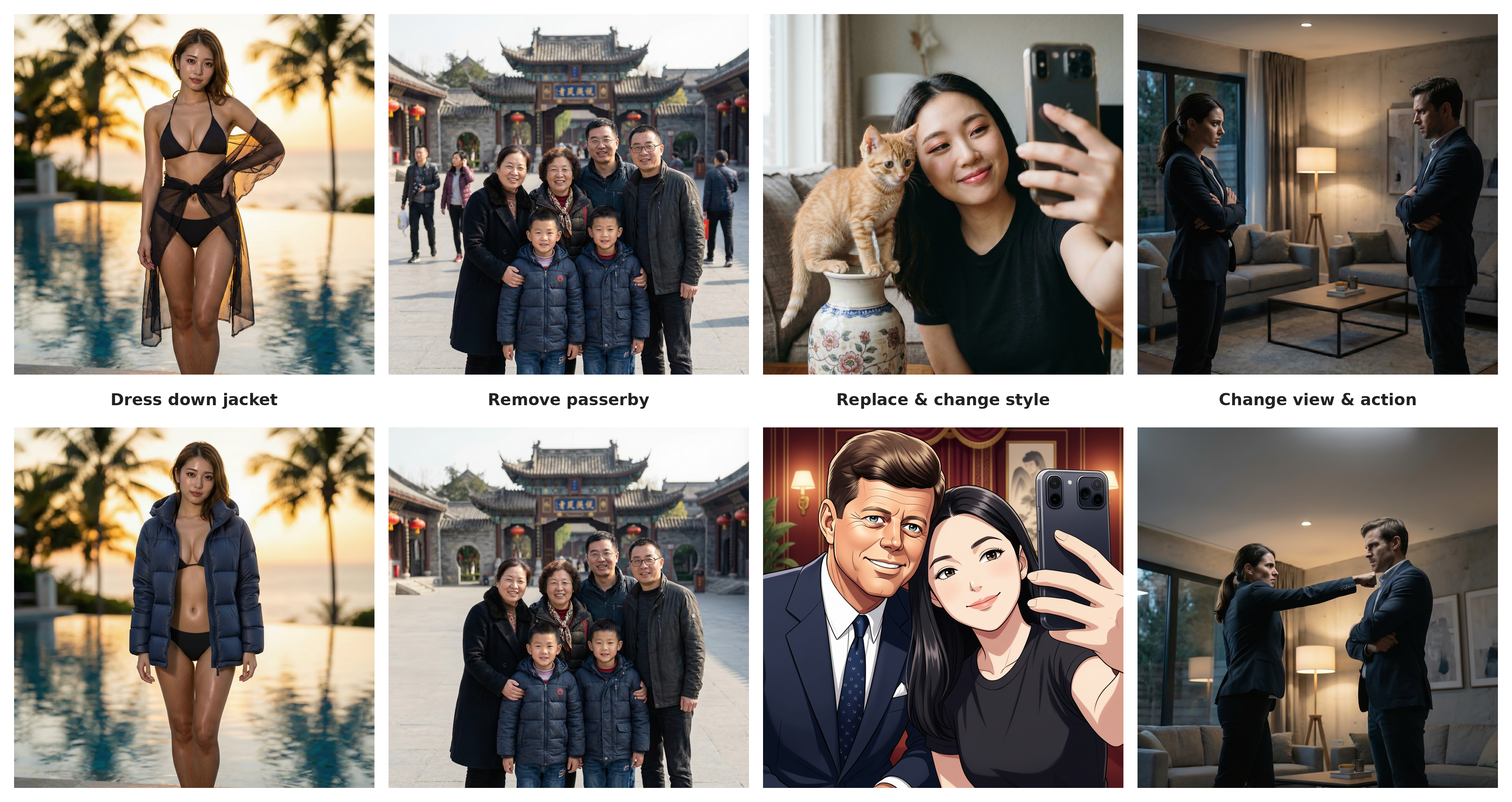 Showcase for Image Editing