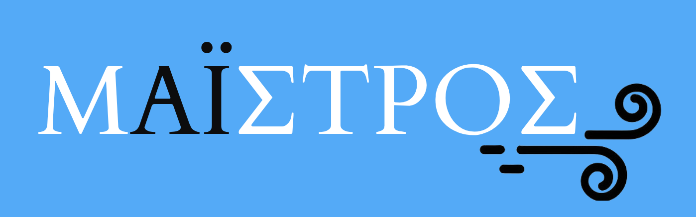 Maistros Greek logo