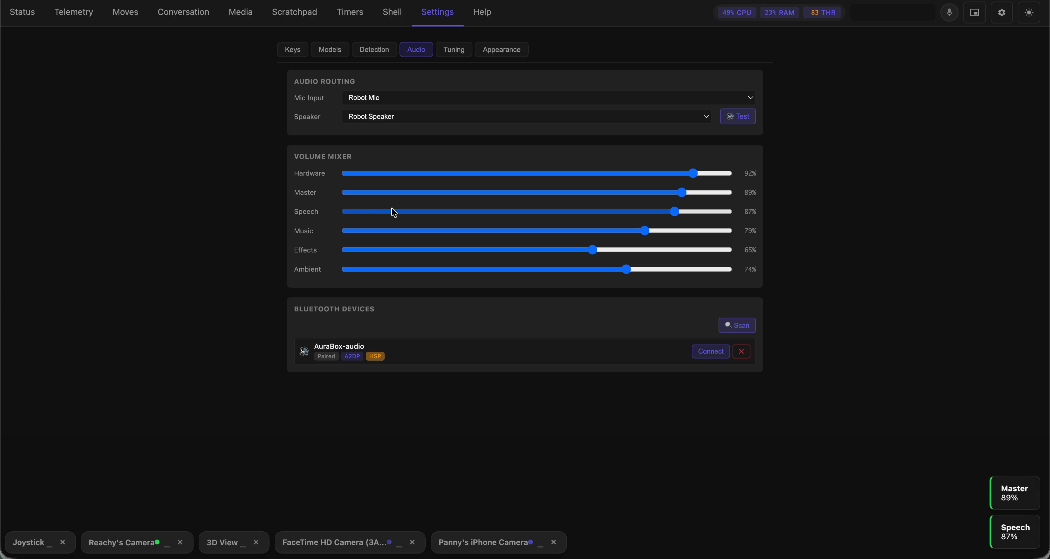 Audio Settings