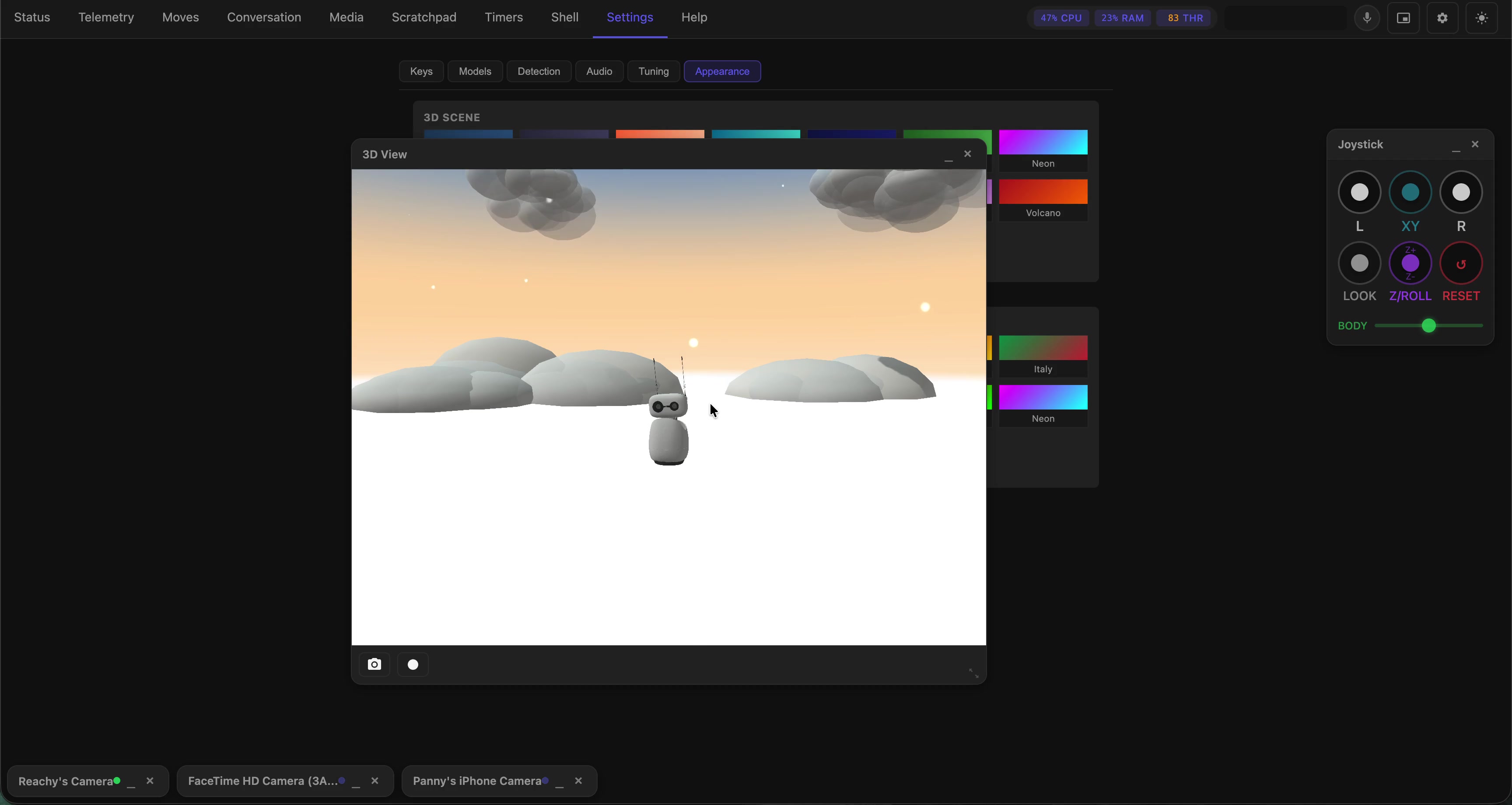 Clouds Scene